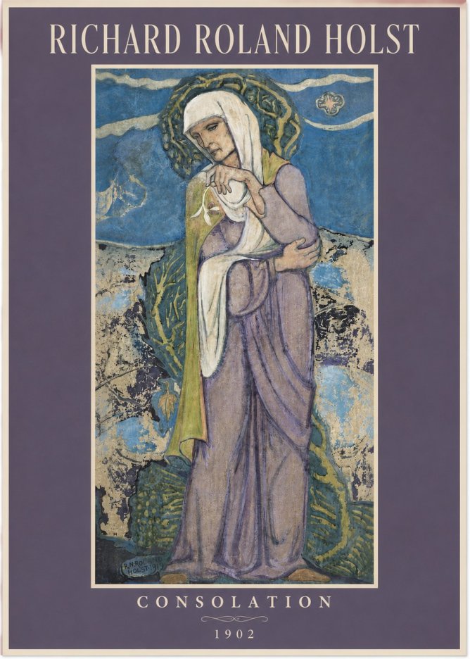 Richard Roland Holst Consolation No3 - Juliste