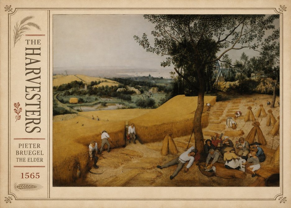 Pieter Bruegel The Harvesters II No2 - Juliste