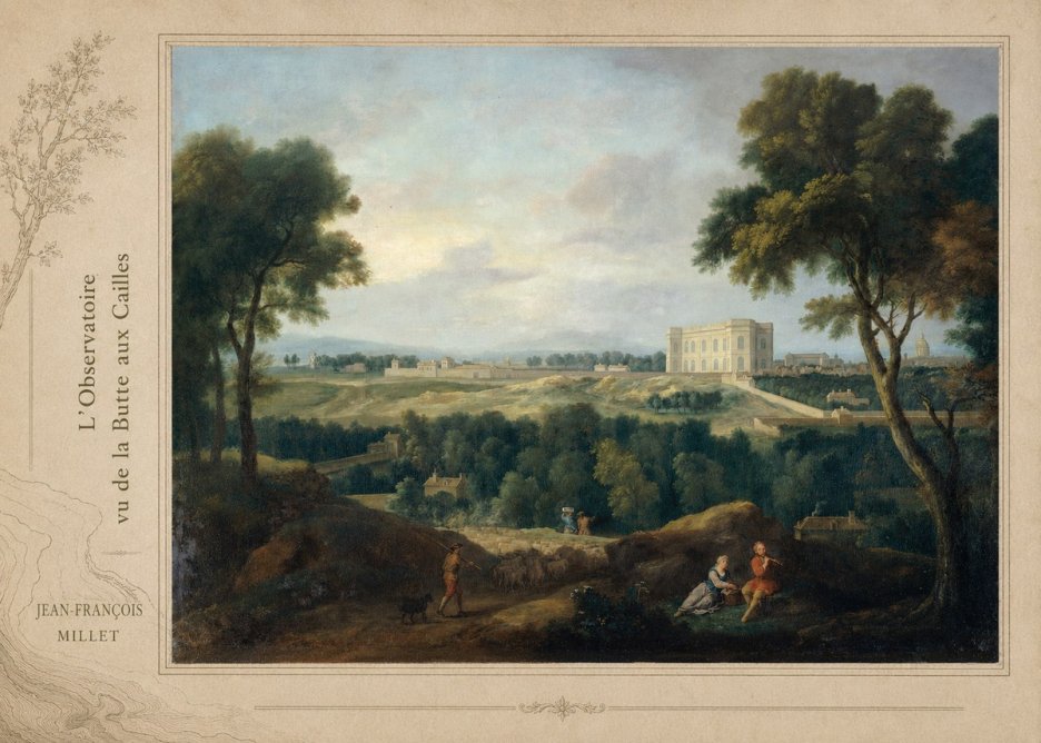 Jean-François Millet L'observatoire, Vu De La Butte Aux Cailles No2 - Juliste