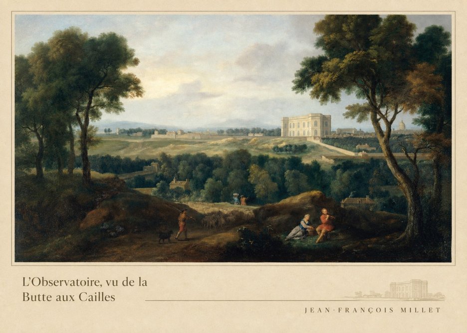 Jean-François Millet L'observatoire, Vu De La Butte Aux Cailles No4 - Juliste