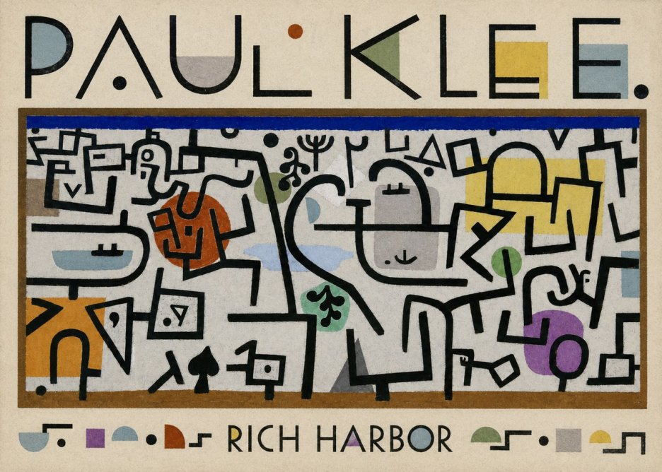 Paul Klee Rich Harbor No6 - Juliste