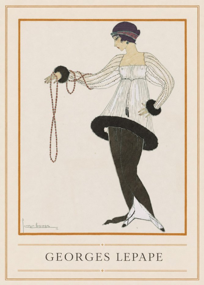 Georges Lepape Georges Lepape No1 - Juliste