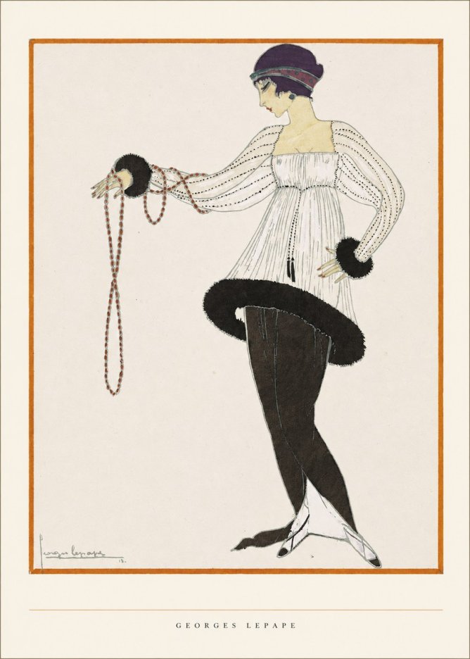 Georges Lepape Georges Lepape No4 - Juliste