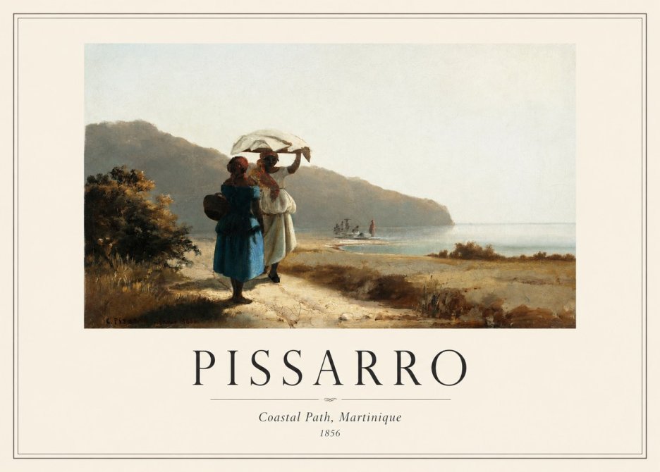 Pissarro Coastal Path, Martinique No1 - Juliste