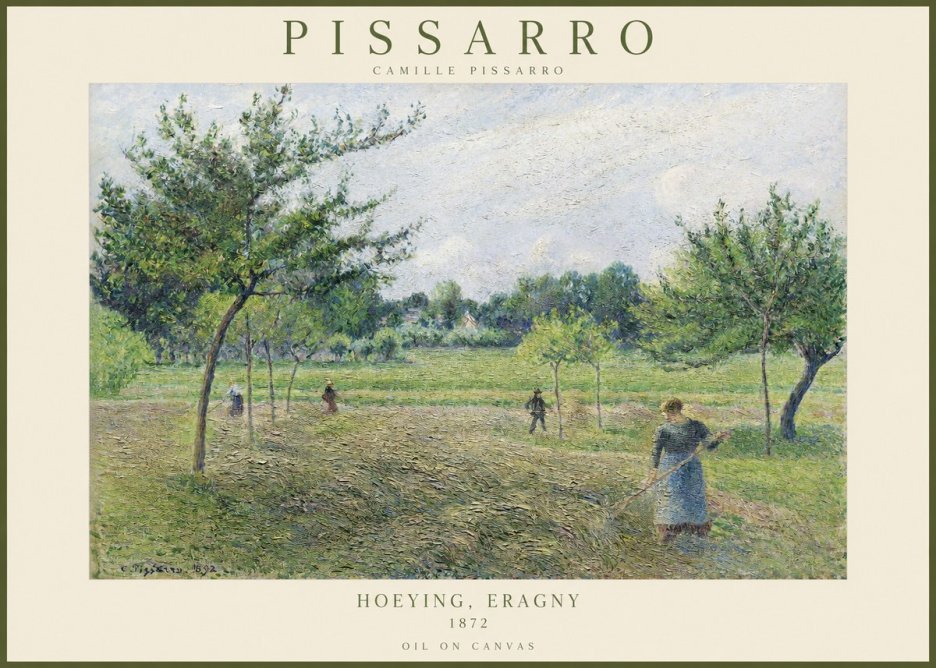 Pissarro Hoeying, Eragny No1 - Juliste