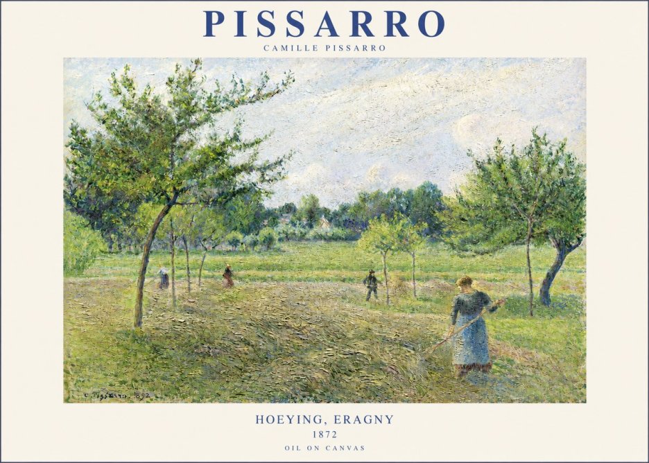 Pissarro Hoeying, Eragny No2 - Juliste