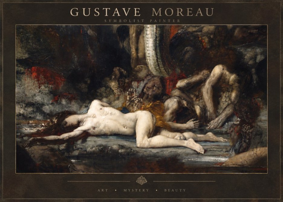Gustave Moreau Despair No2 - Juliste