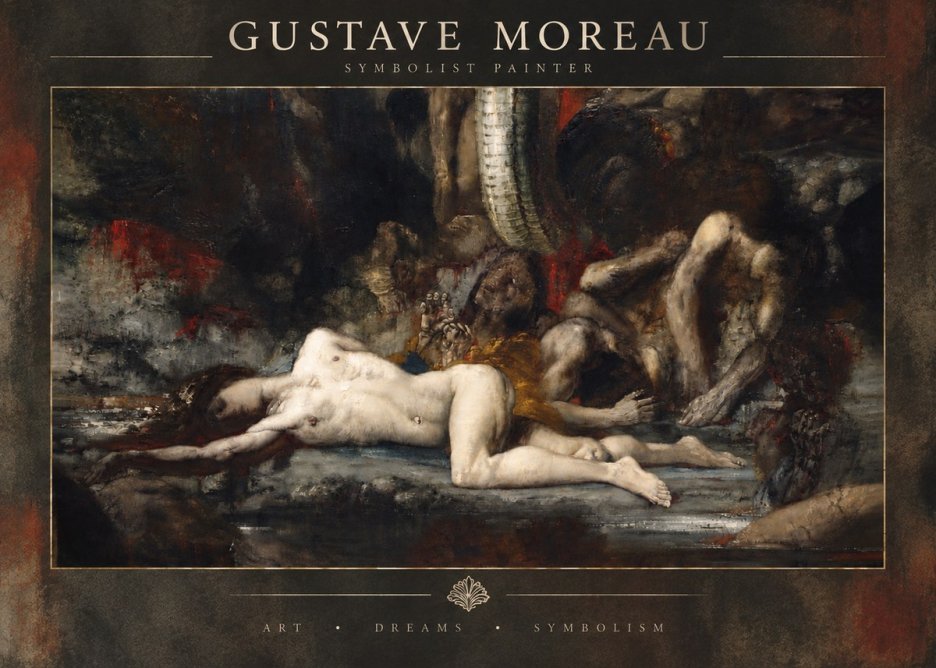 Gustave Moreau Despair No5 - Juliste