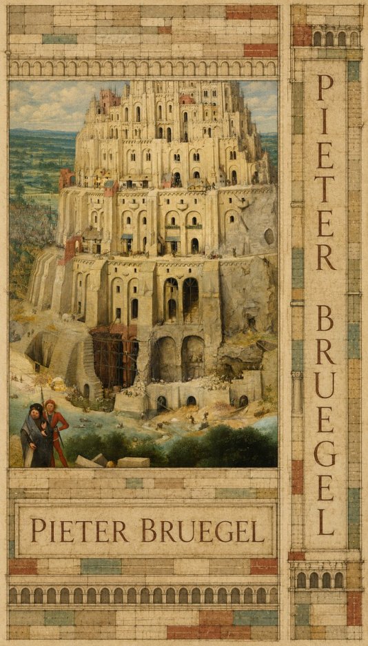Pieter Bruegel The Tower of Babel IV No6 - Juliste