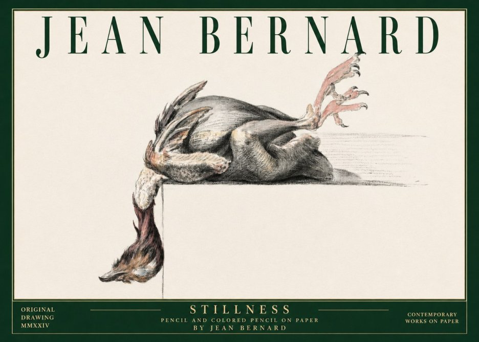 Jean Bernard Stillness No3 - Juliste