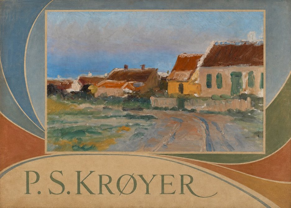 P.S. Krøyer Houses in Skagen No5 - Juliste