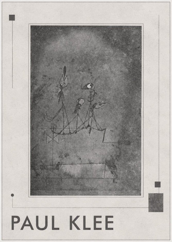 Paul Klee Group of Figures No1 - Juliste