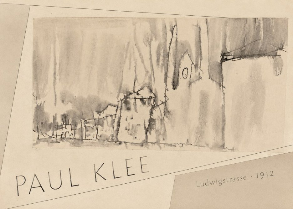 Paul Klee Ludwigstrasse No5 - Juliste