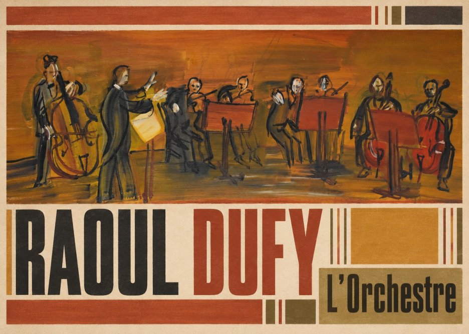 Raoul Dufy L'orchestre No4 - Juliste