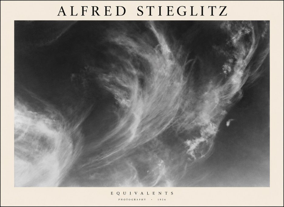 Alfred Stieglitz Equivalents I No1 - Juliste
