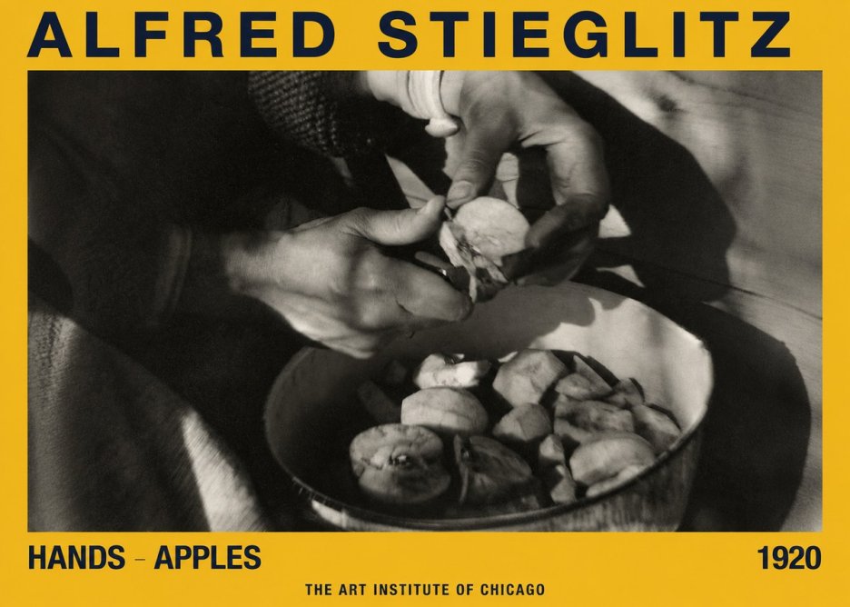 Alfred Stieglitz Hands - Apples No2 - Juliste