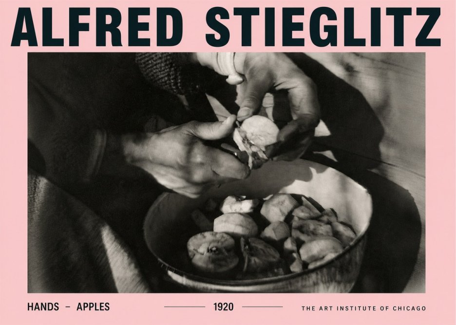 Alfred Stieglitz Hands - Apples No4 - Juliste