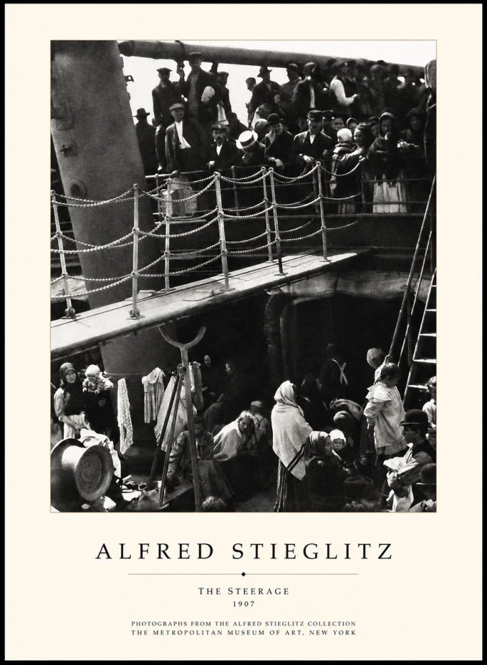 Alfred Stieglitz The Steerage – 1907 No5 - Juliste