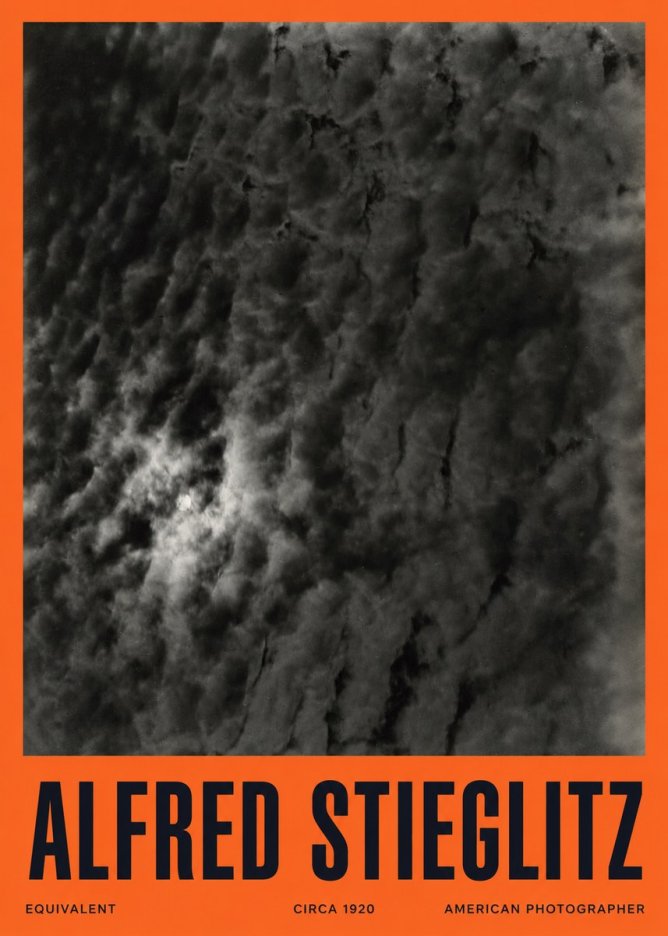 Alfred Stieglitz Equivalent II No2 - Juliste