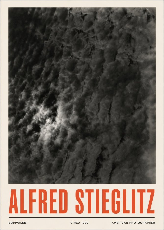 Alfred Stieglitz Equivalent II No6 - Juliste
