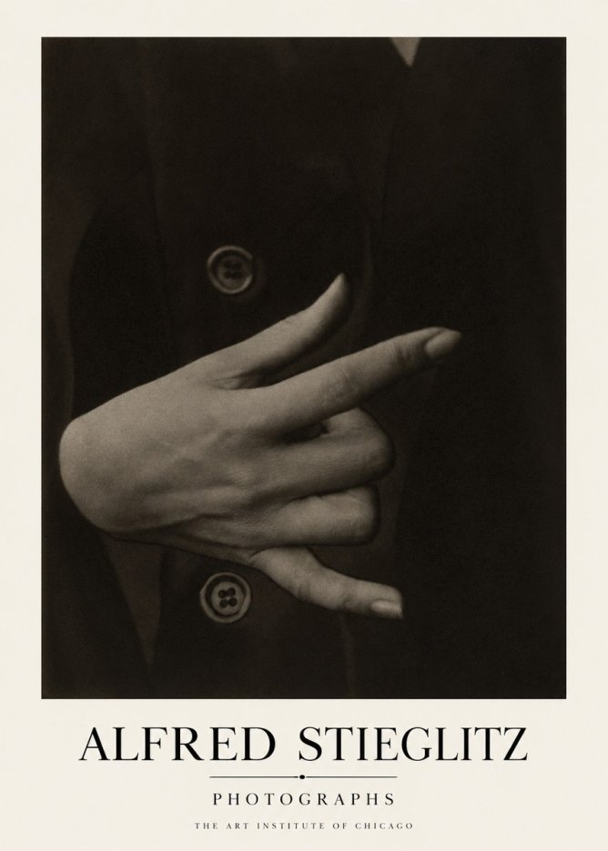 Alfred Stieglitz Hands No1 - Juliste