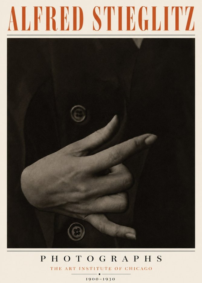 Alfred Stieglitz Hands No6 - Juliste