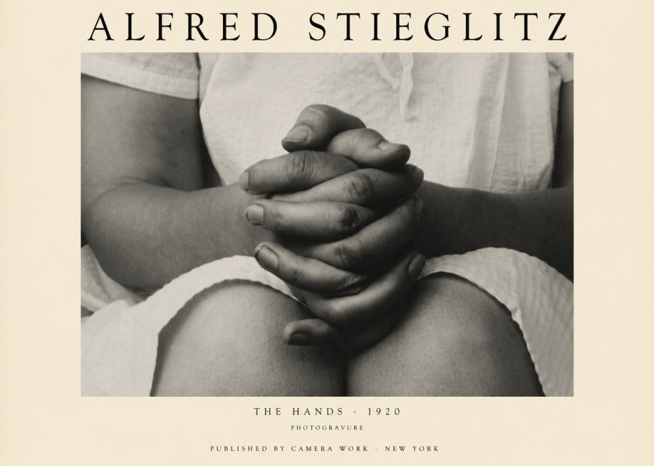 Alfred Stieglitz The Hands No1 - Juliste