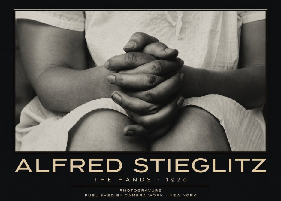 Alfred Stieglitz The Hands No3 - Juliste