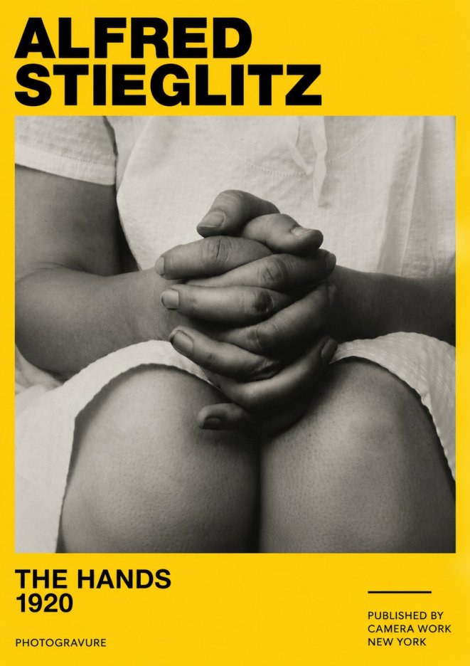 Alfred Stieglitz The Hands No4 - Juliste