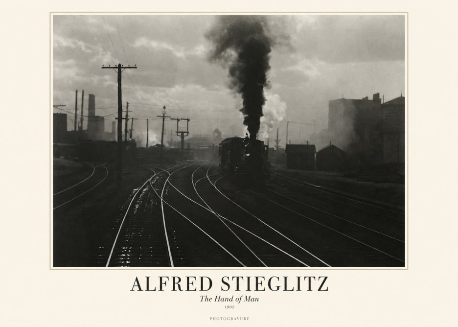 Alfred Stieglitz The Hand of Man I No1 - Juliste