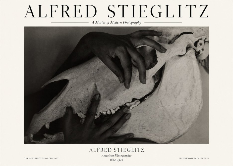 Alfred Stieglitz Georgia O'keeffe - Hands and Skull No1 - Juliste