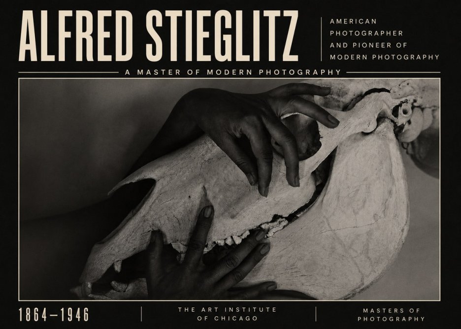 Alfred Stieglitz Georgia O'keeffe - Hands and Skull No5 - Juliste