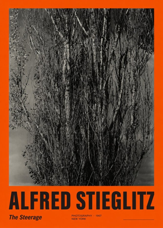 Alfred Stieglitz The Steerage II No4 - Juliste