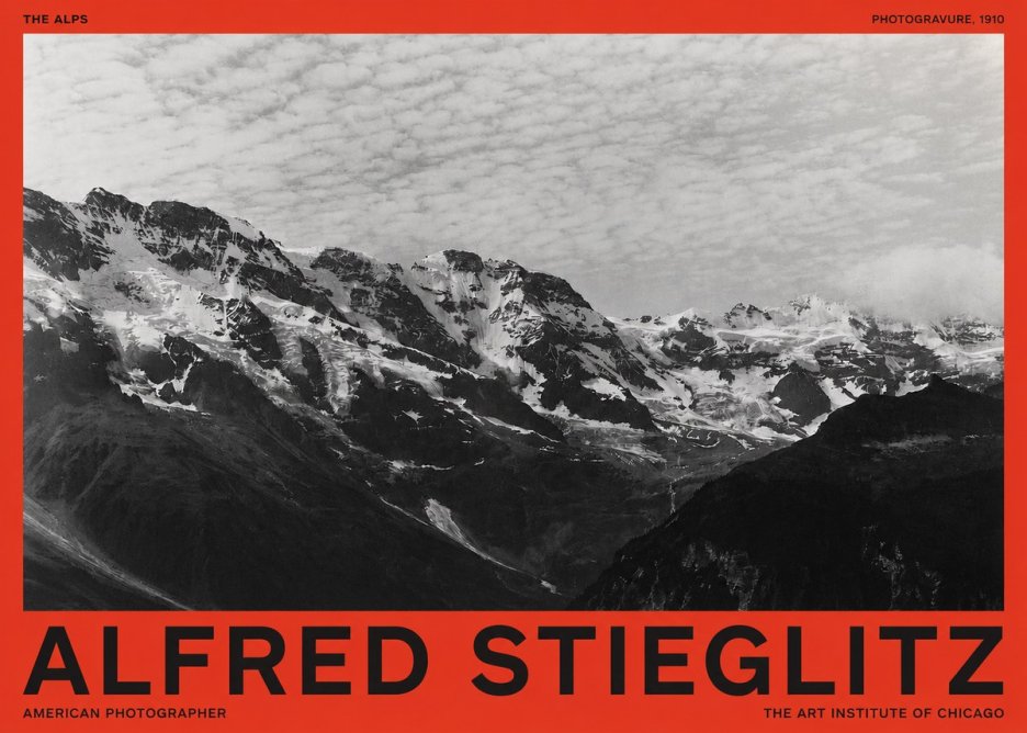 Alfred Stieglitz The Alps No2 - Juliste