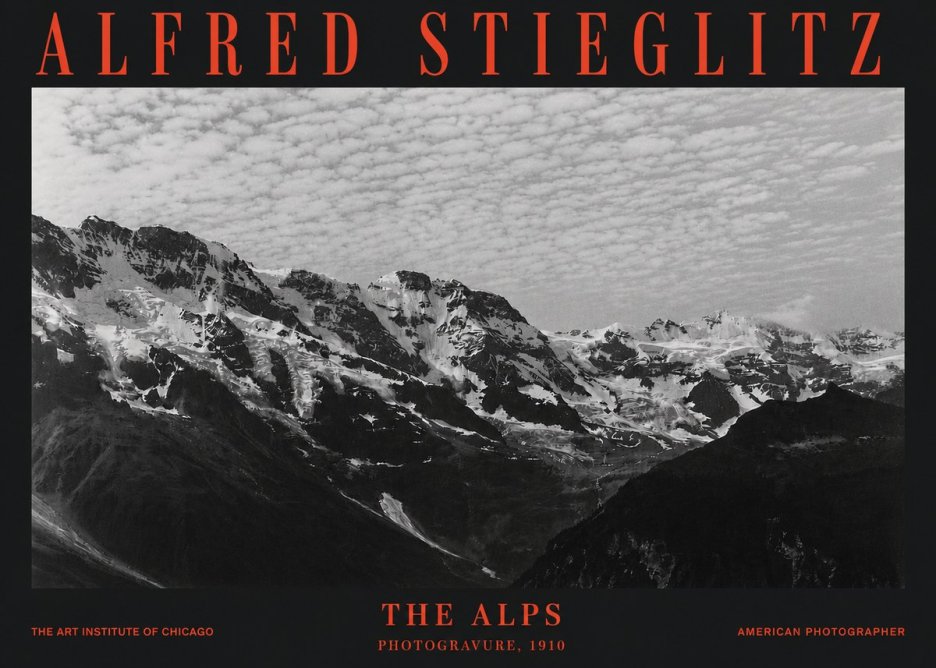 Alfred Stieglitz The Alps No4 - Juliste