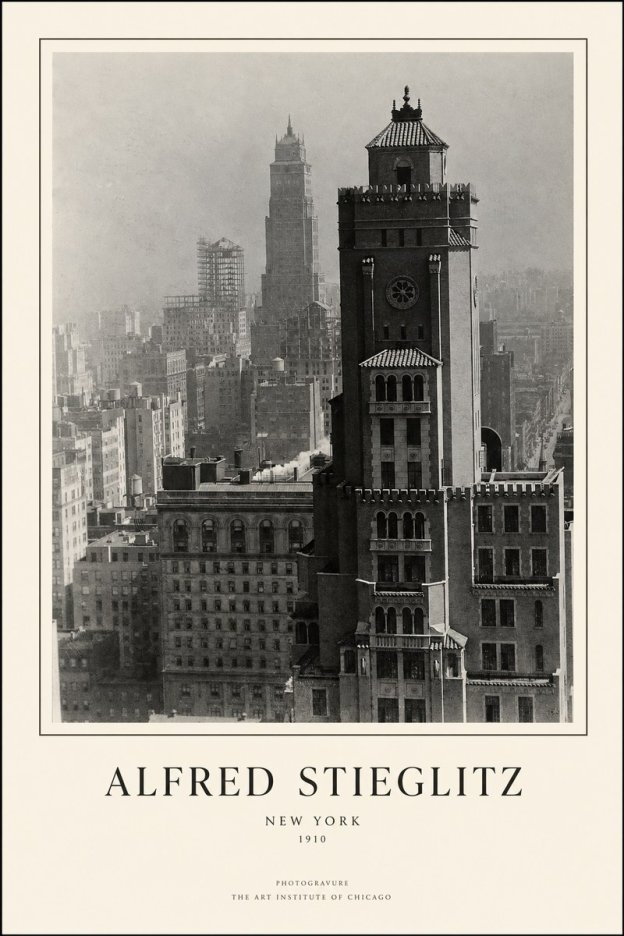 Alfred Stieglitz New York No1 - Juliste