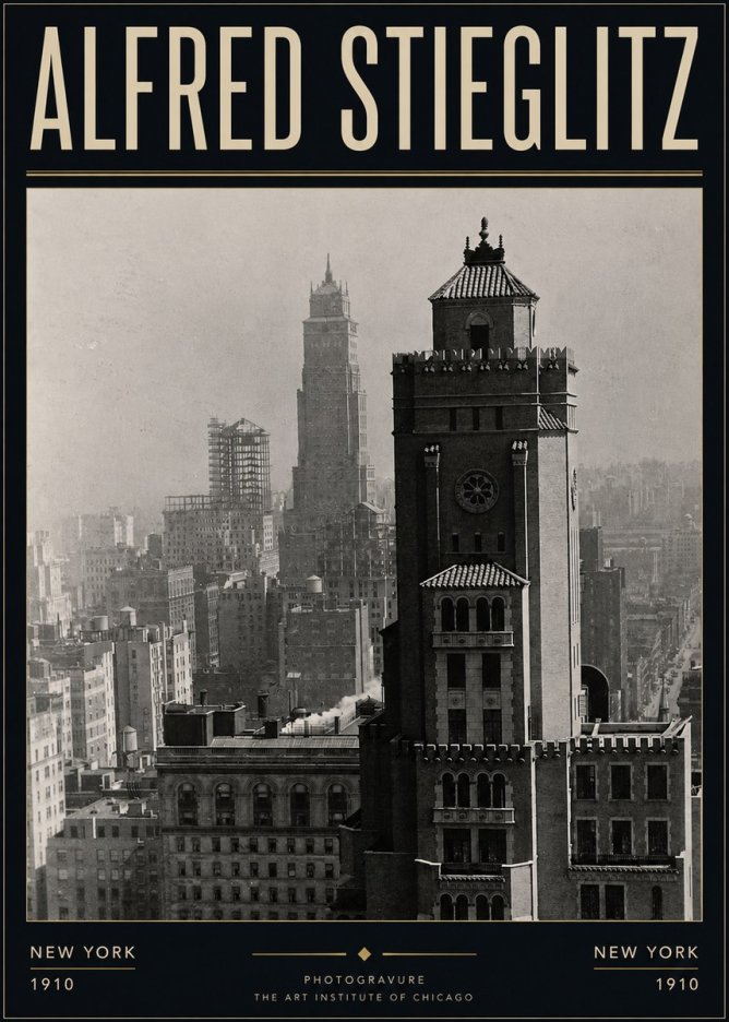 Alfred Stieglitz New York No6 - Juliste