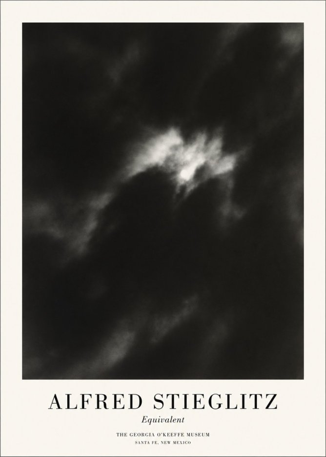 Alfred Stieglitz Equivalent IV No1 - Juliste