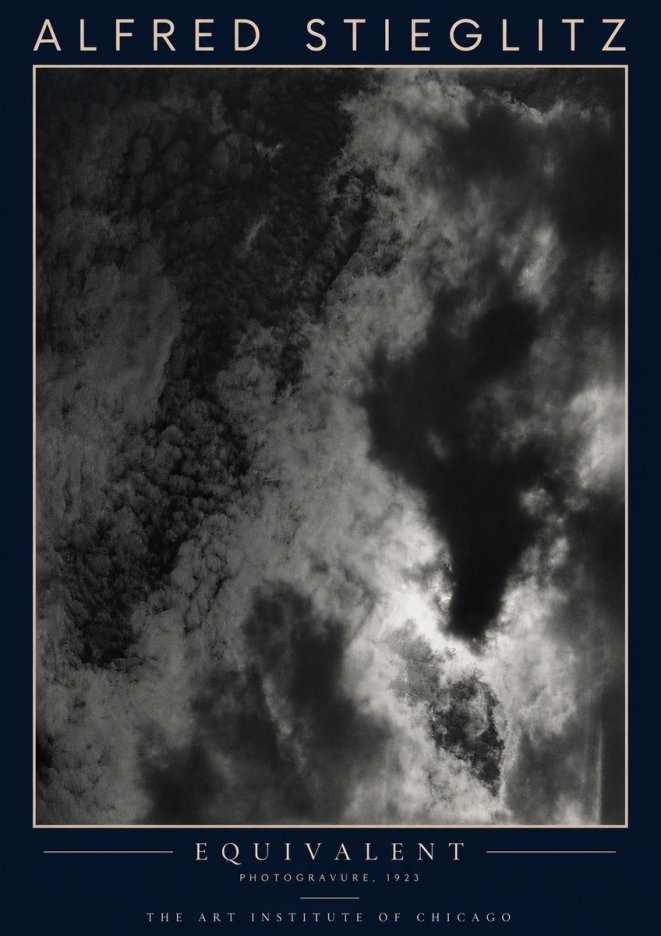 Alfred Stieglitz Equivalent V No4 - Juliste