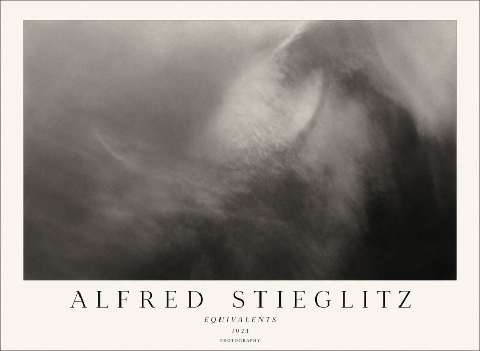 Alfred Stieglitz Equivalents III No1 - Juliste