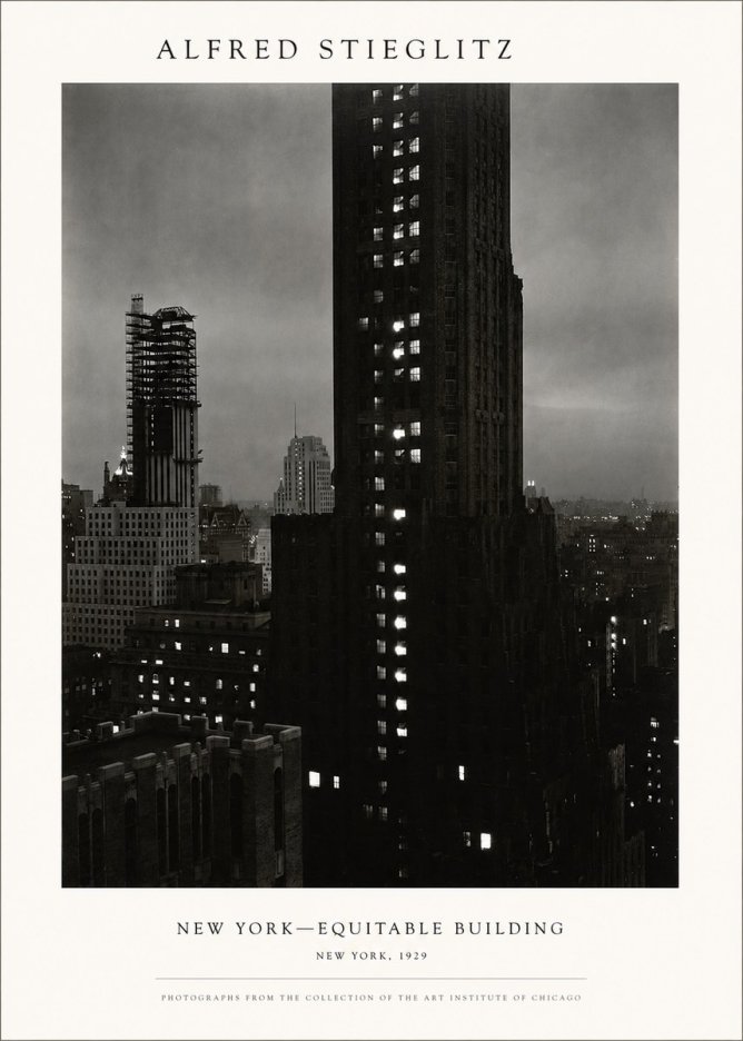 Alfred Stieglitz New York—equitable Building No1 - Juliste