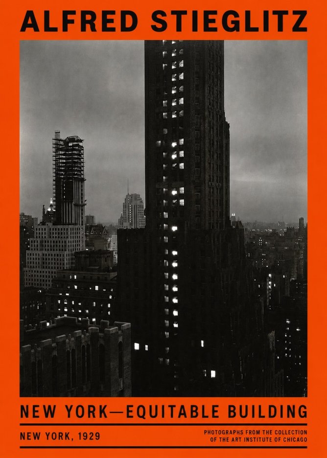 Alfred Stieglitz New York—equitable Building No2 - Juliste