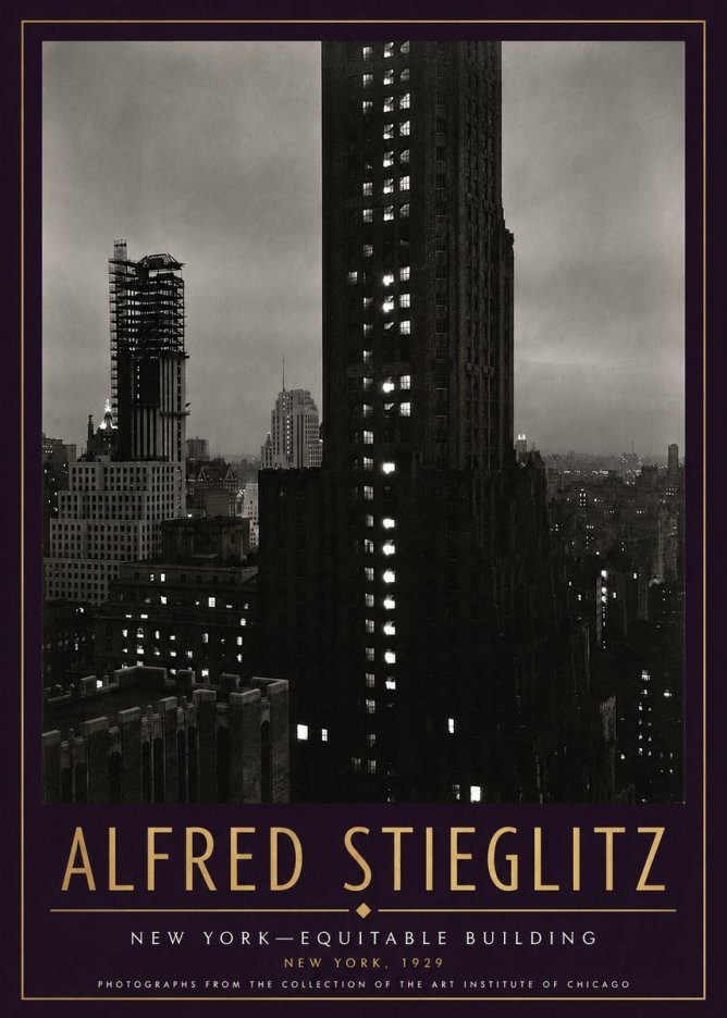 Alfred Stieglitz New York—equitable Building No4 - Juliste