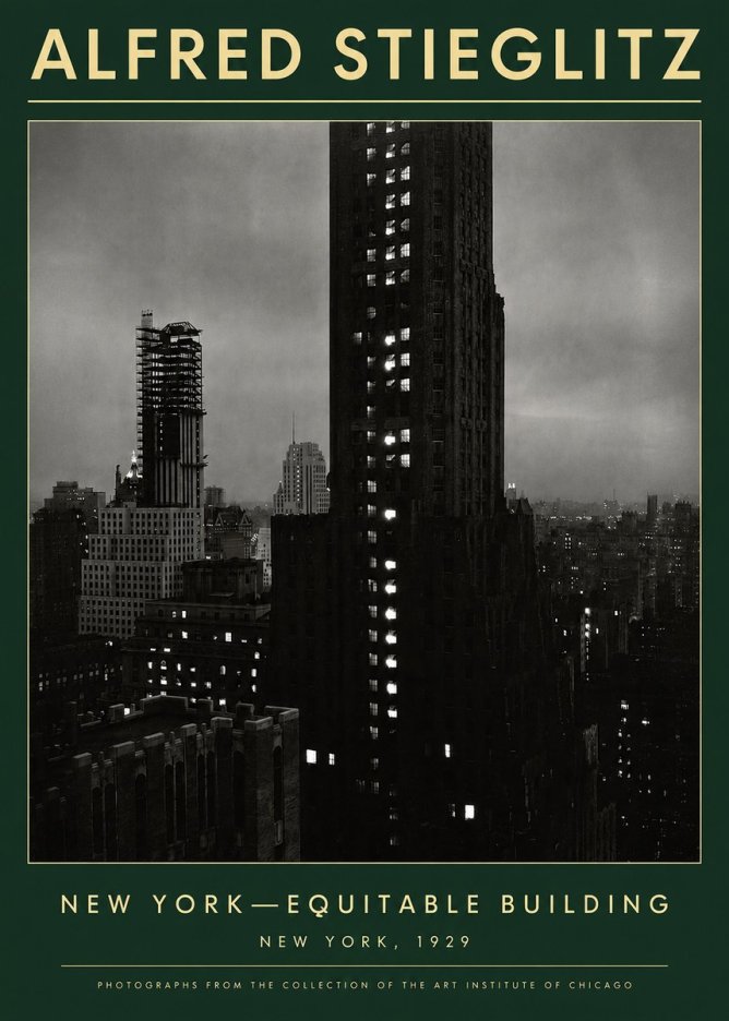 Alfred Stieglitz New York—equitable Building No5 - Juliste