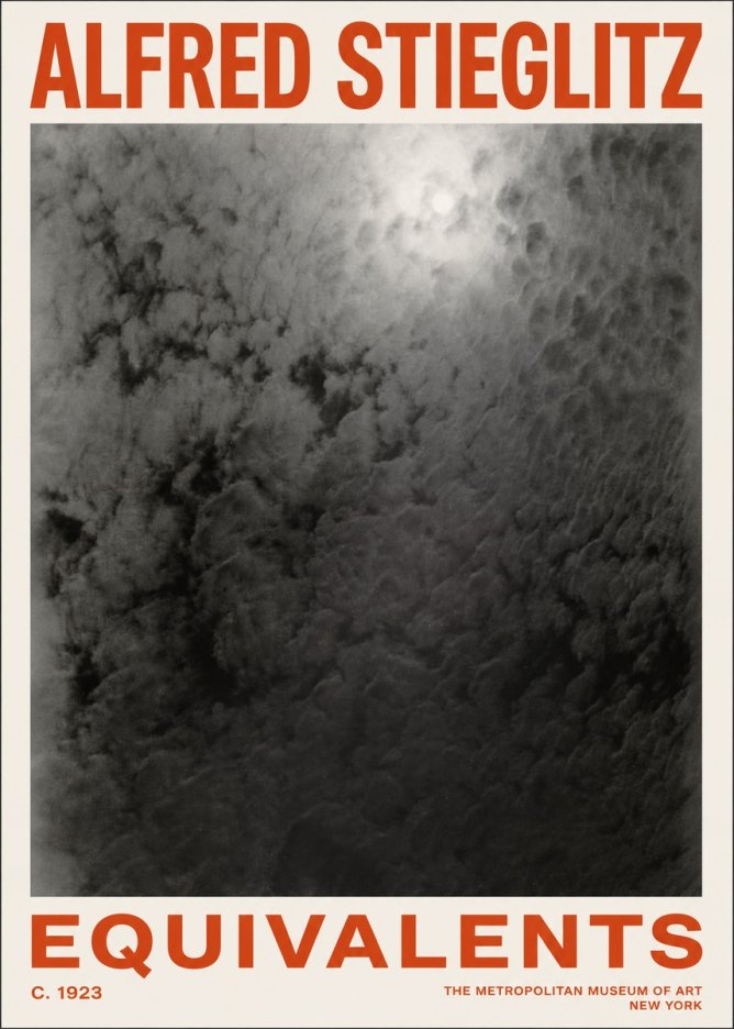 Alfred Stieglitz Equivalents IV No2 - Juliste