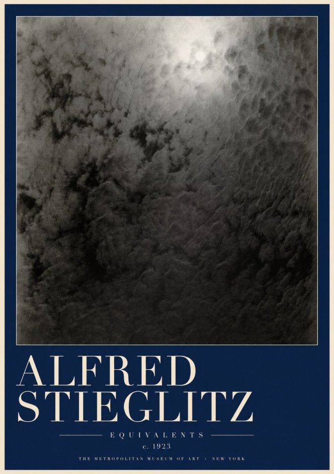 Alfred Stieglitz Equivalents IV No5 - Juliste