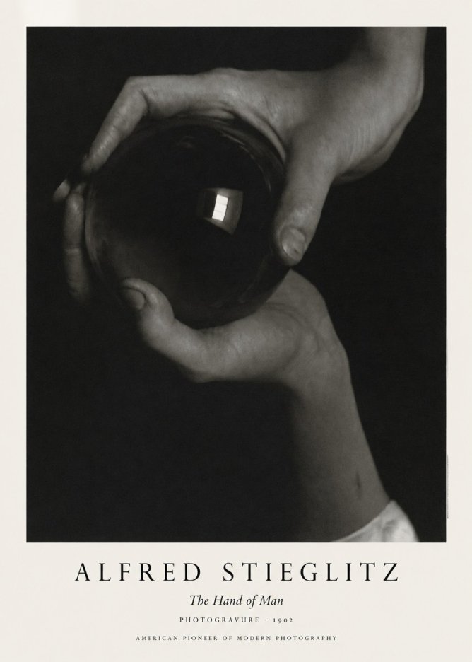 Alfred Stieglitz The Hand of Man II No1 - Juliste