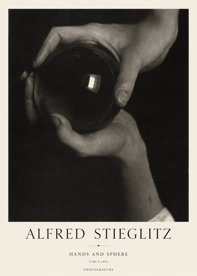 Alfred Stieglitz The Hand of Man II No5 - Juliste