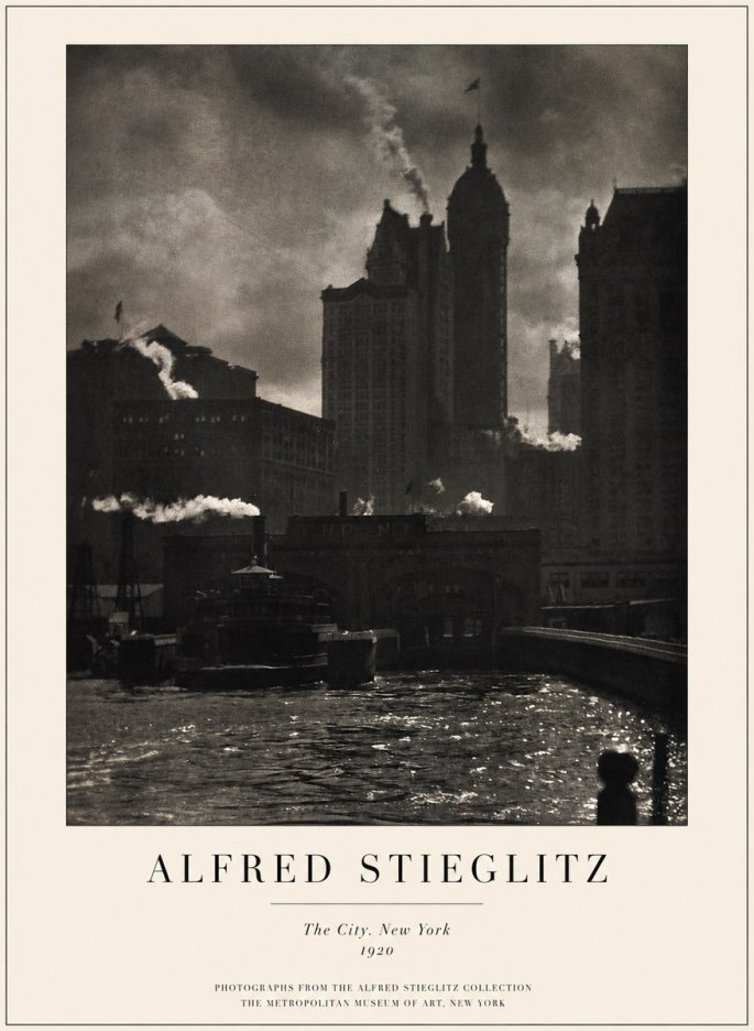 Alfred Stieglitz The City. New York No1 - Juliste