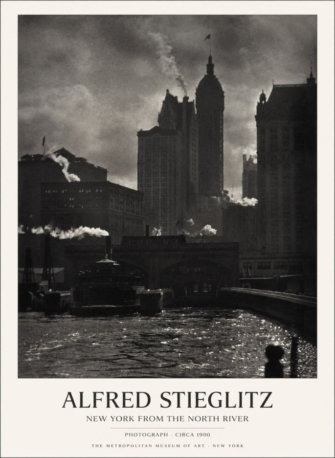 Alfred Stieglitz The City. New York No4 - Juliste